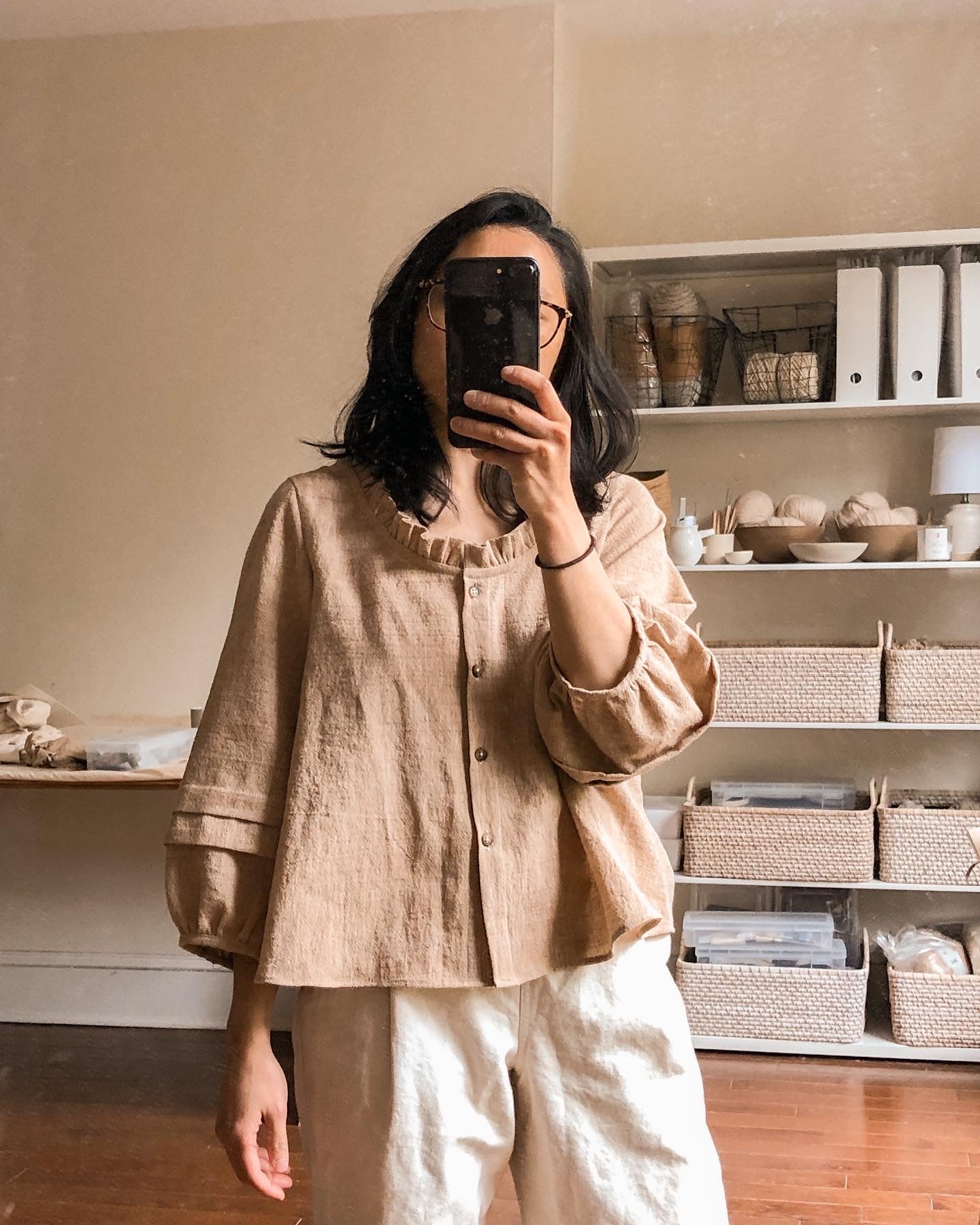 PDF Pattern - Nepheline Blouse | Vivian Shao Chen