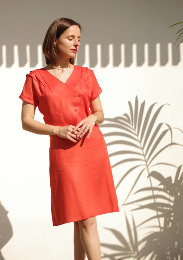 Eclipse Playsuit and Dress - Sewing Pattern | Maison Fauve