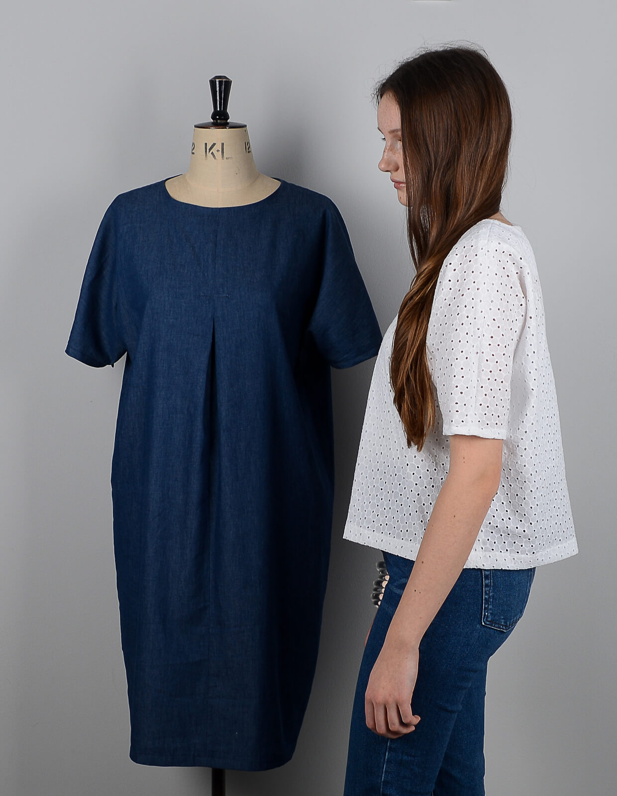 PDF Pattern - Pleat Detail Dress and Top | The Makers Atelier