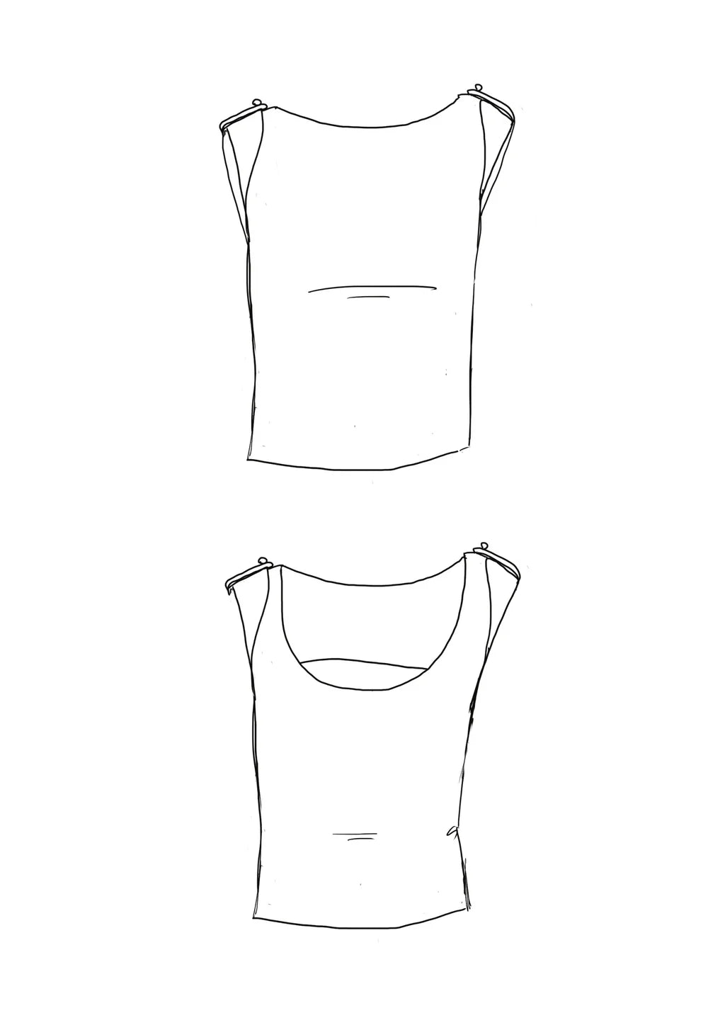 Sirocco Top - Sewing Pattern | Maison Fauve