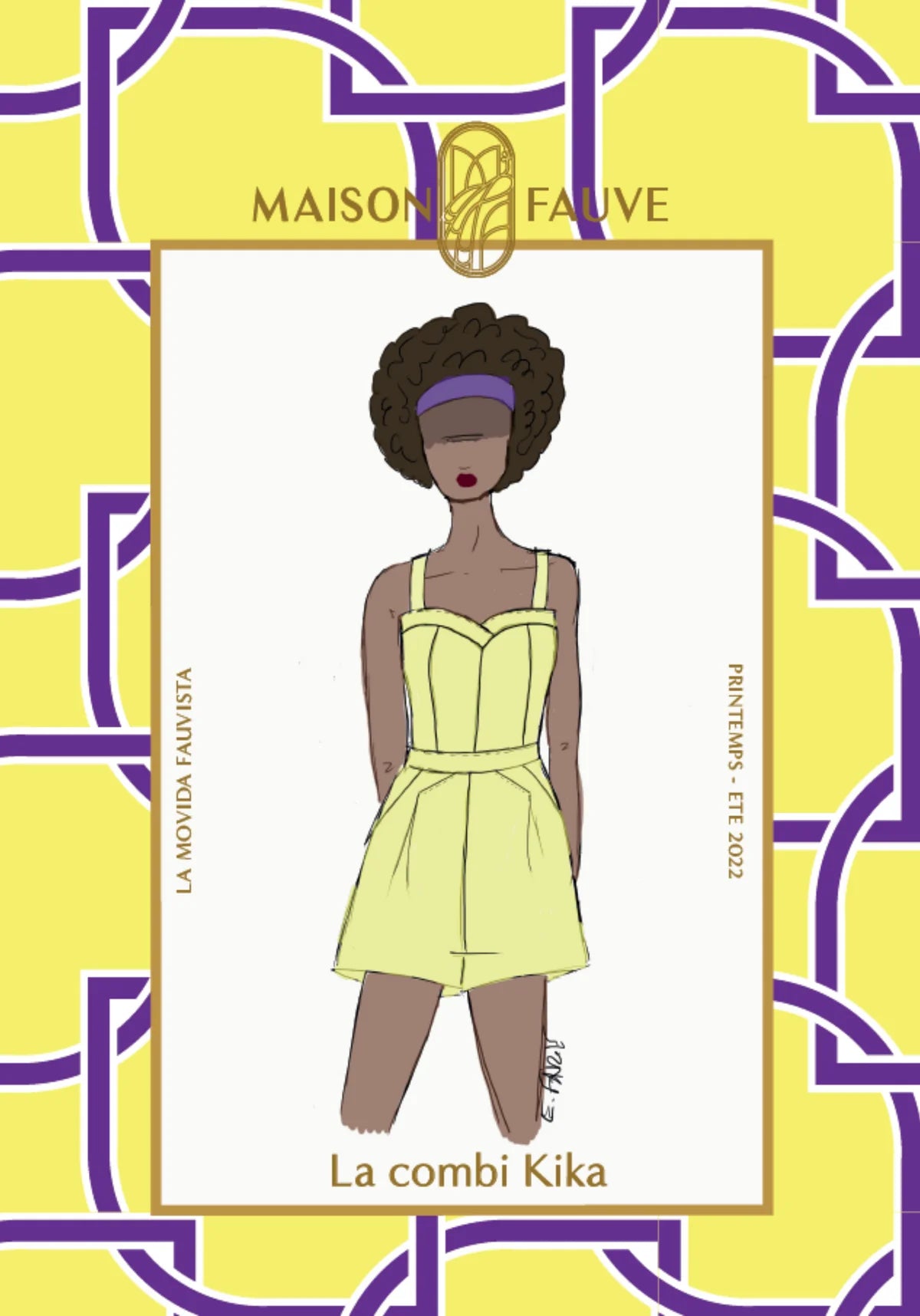 Kika Playsuit and Dress - Sewing Pattern | Maison Fauve