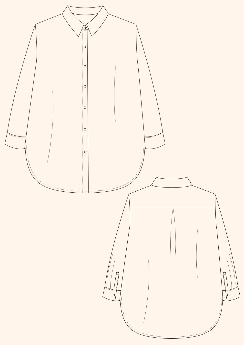PDF Pattern - Classic Shirt | The Modern Sewing Co.