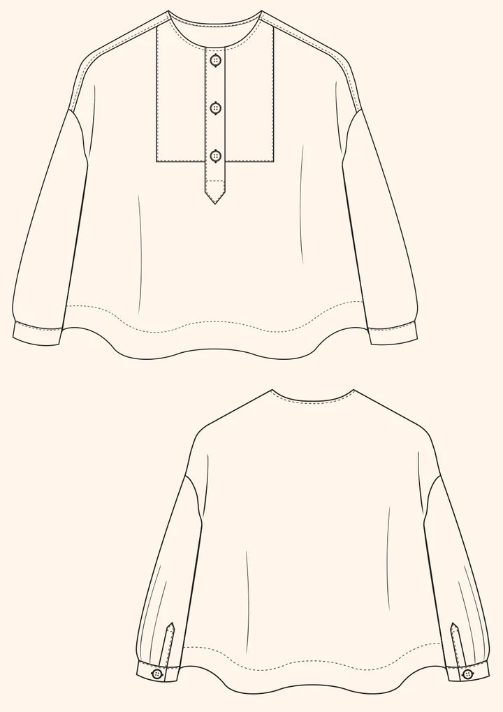 PDF Pattern - French Smock | The Modern Sewing Co.