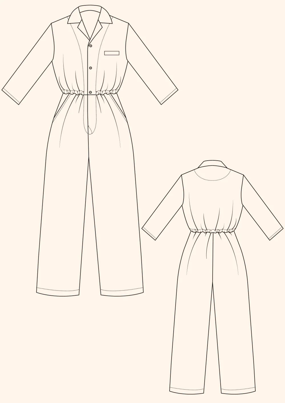 PDF Pattern - Jesse Jumpsuit | The Modern Sewing Co.