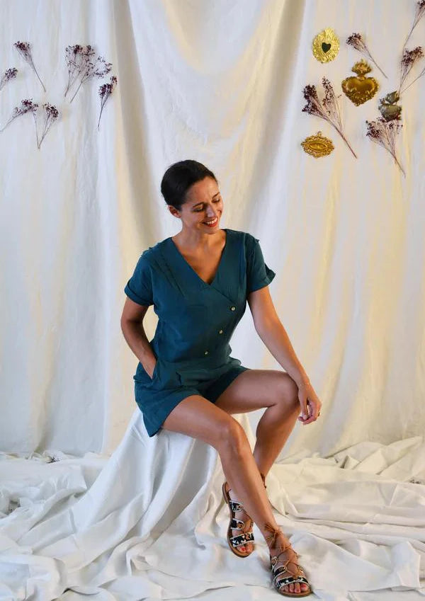 Eclipse Playsuit and Dress - Sewing Pattern | Maison Fauve