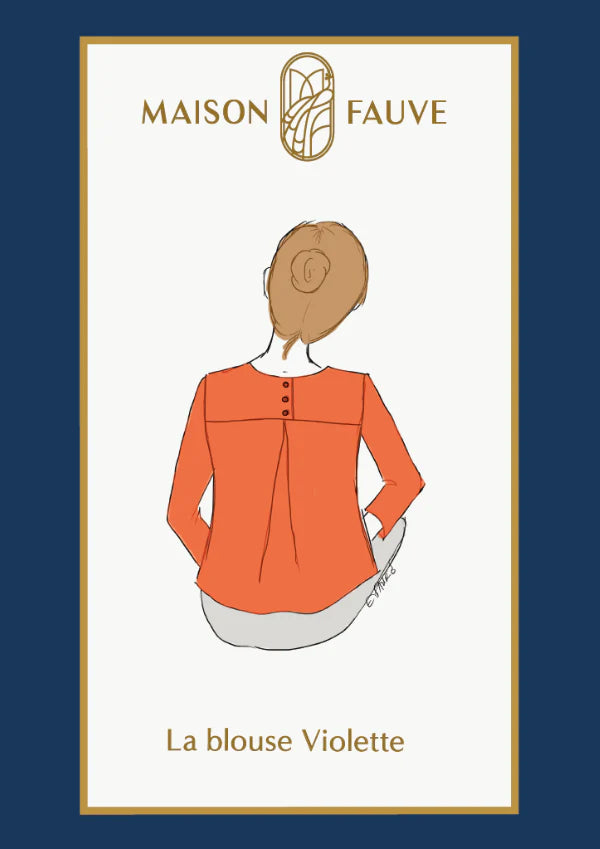 Violet Blouse - Sewing Pattern | Maison Fauve