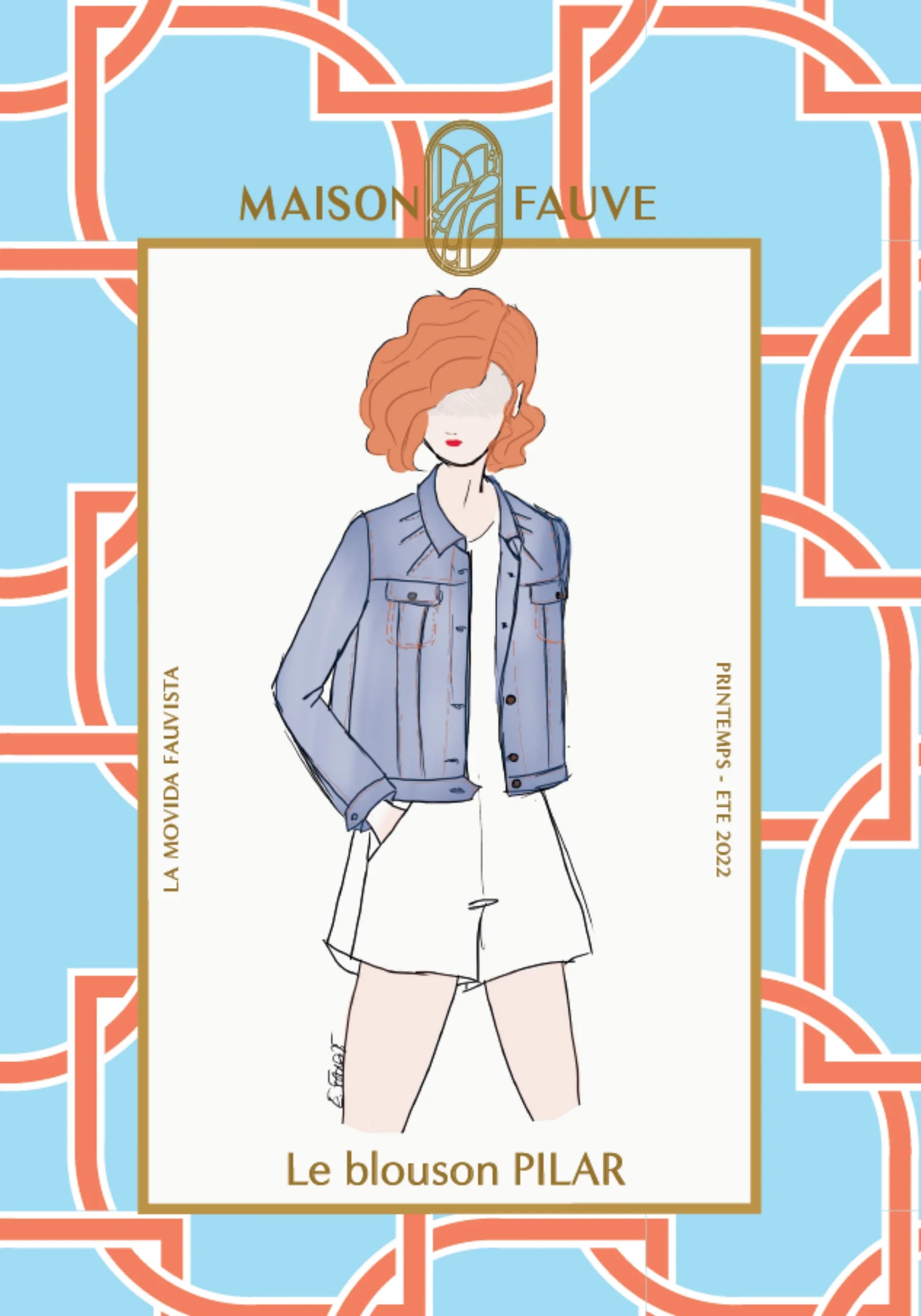 Pilar Jacket - Sewing Pattern | Maison Fauve