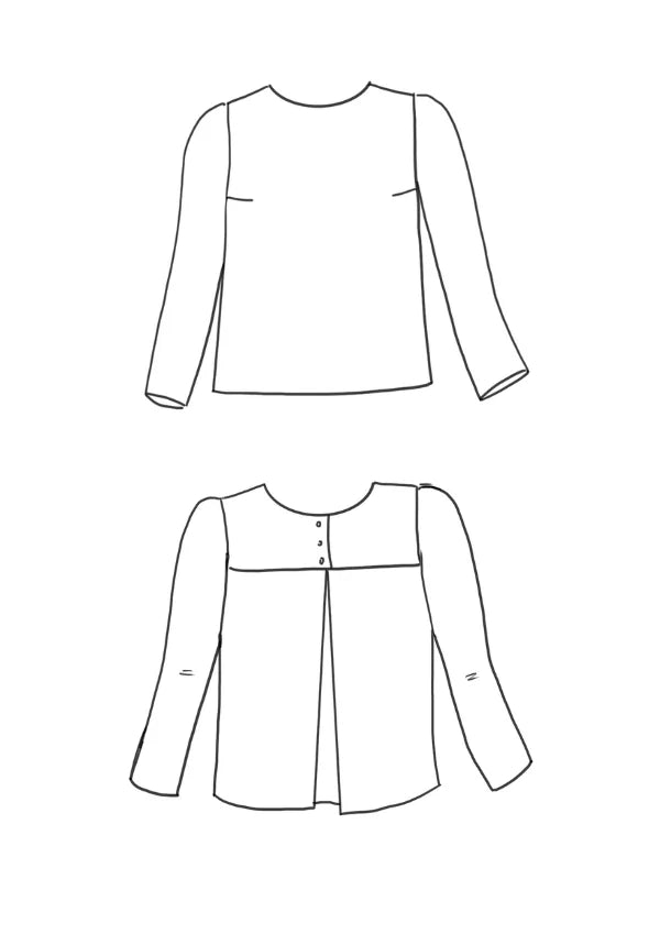 Violet Blouse - Sewing Pattern | Maison Fauve