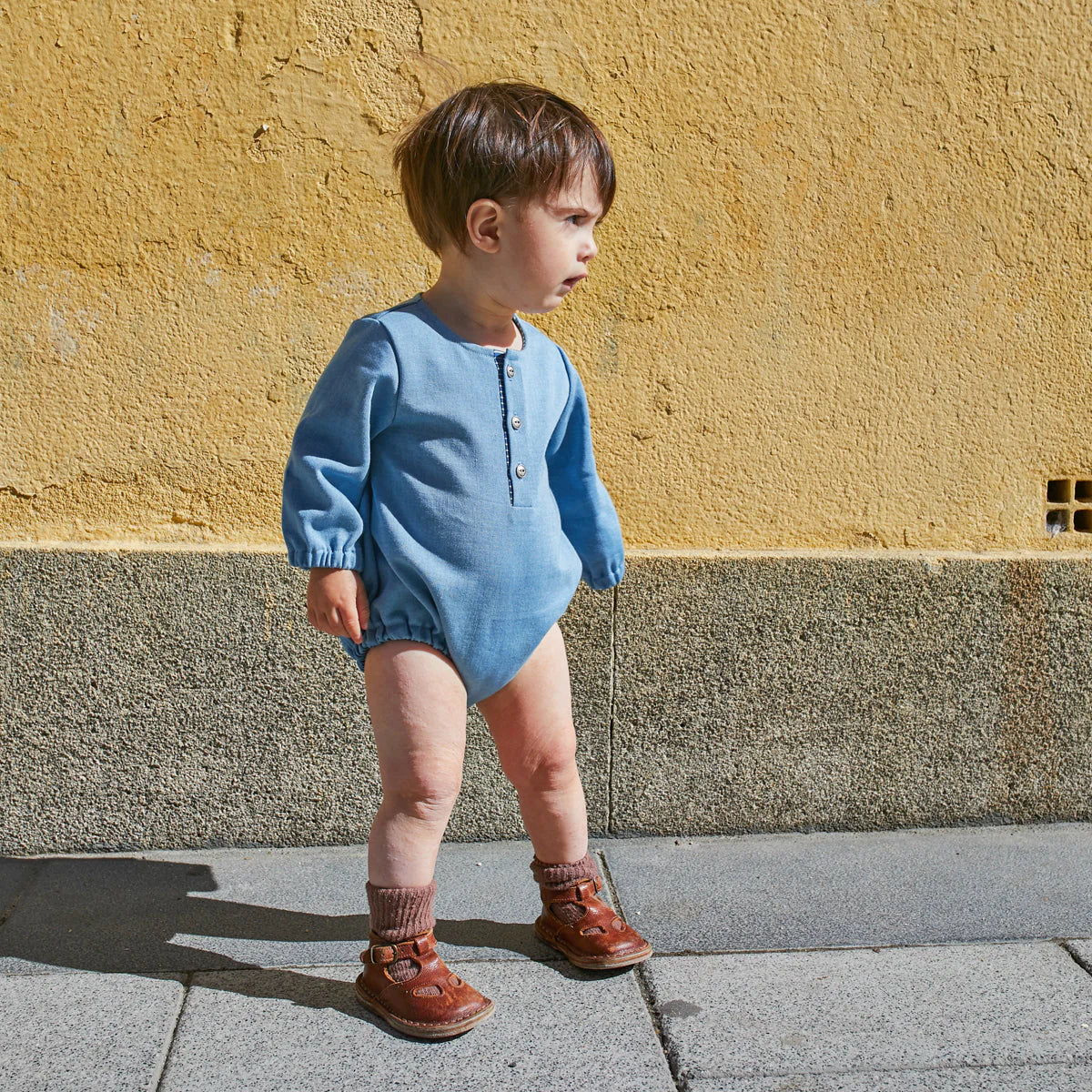 Sydney Romper - Baby - Sewing Pattern | Ikatee