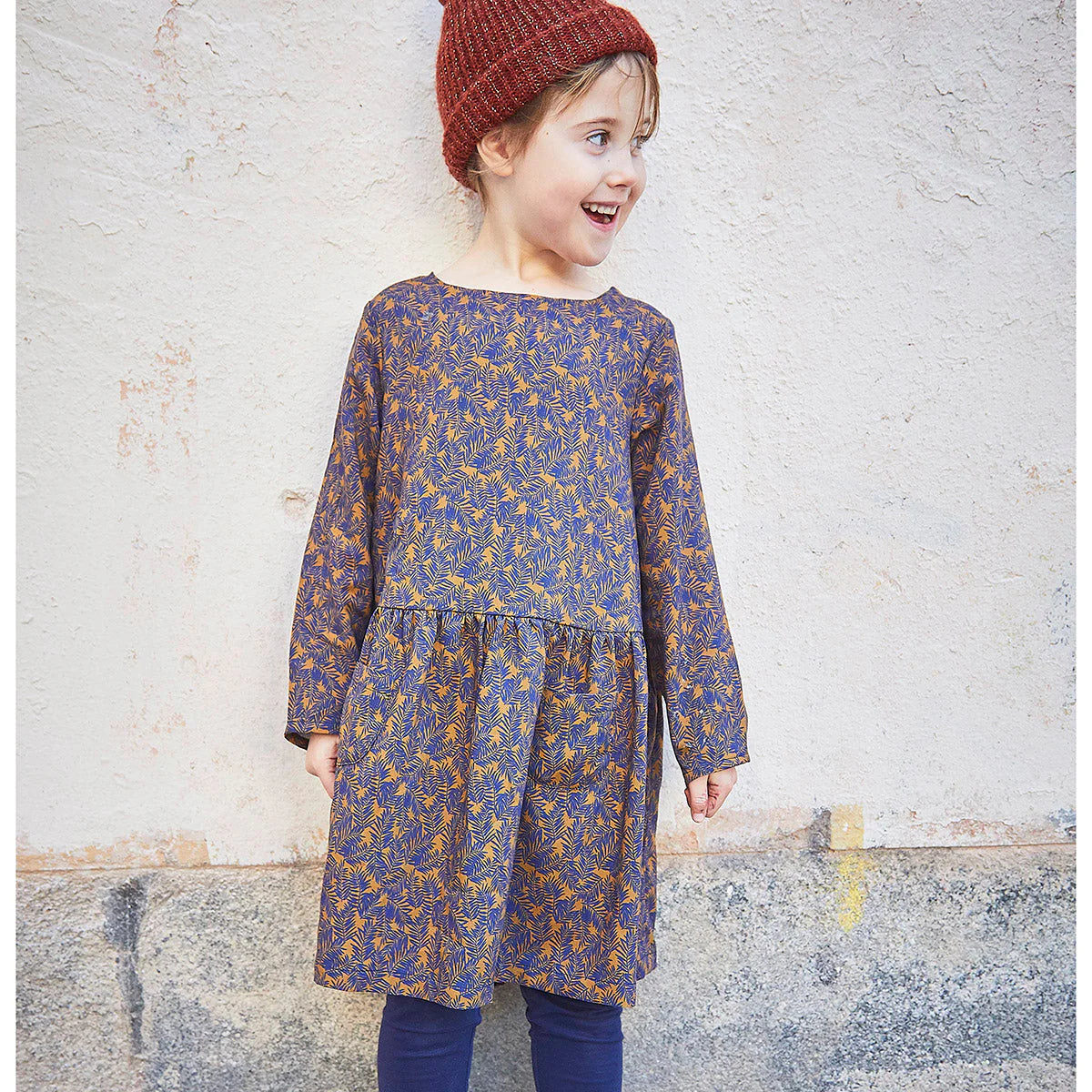 Helsinki dress - Kids - Sewing Pattern | Ikatee