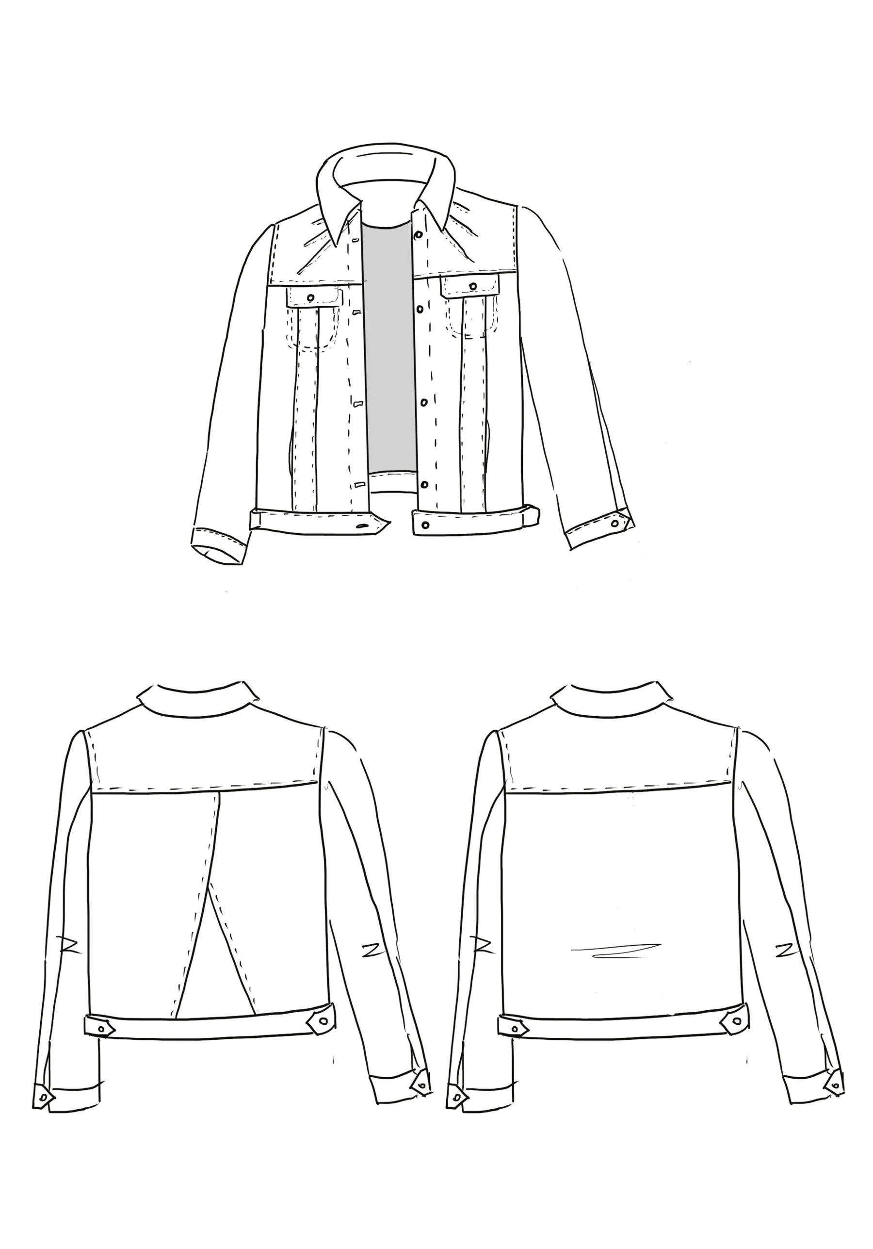 Pilar Jacket - Sewing Pattern | Maison Fauve