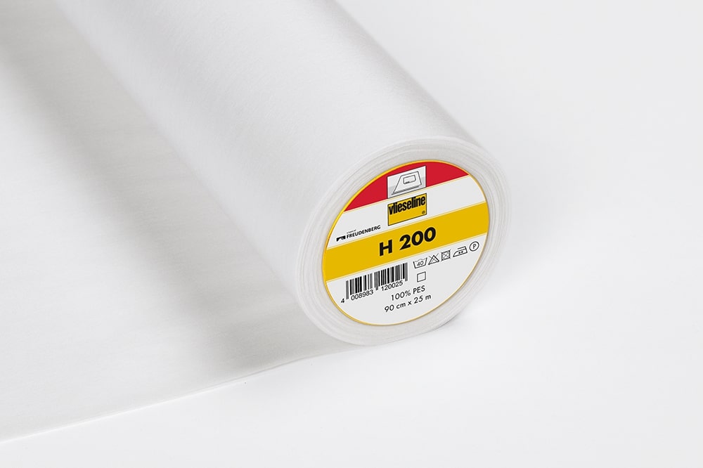 H200 Vilene Fusible Interfacing - White