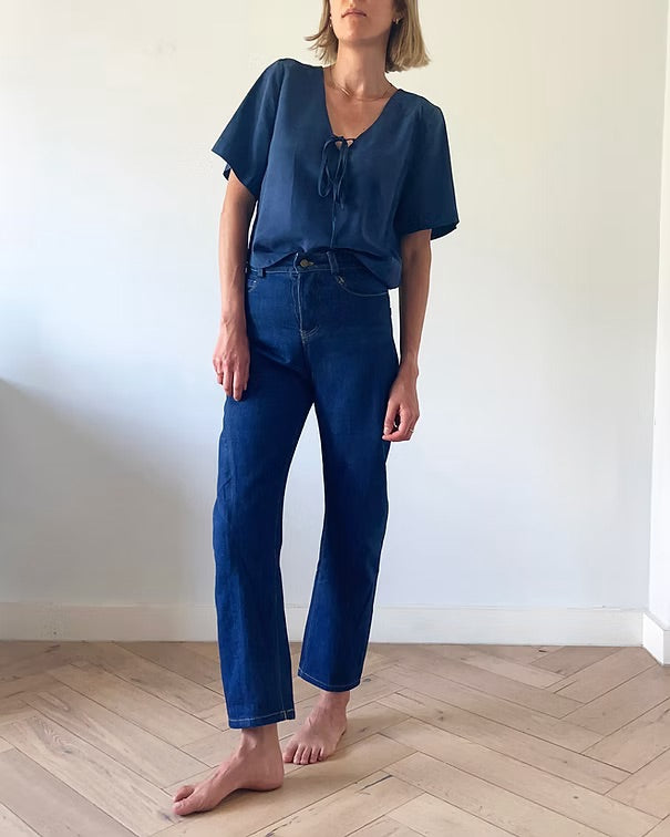 PDF Pattern - Stratus Top | French Navy