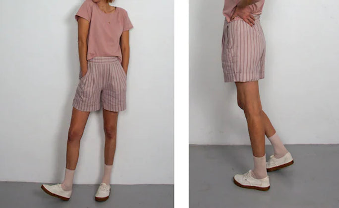 PDF Pattern - Xanele Shorts | French Navy