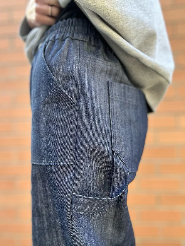 PDF Pattern - Langston Trousers | French Navy