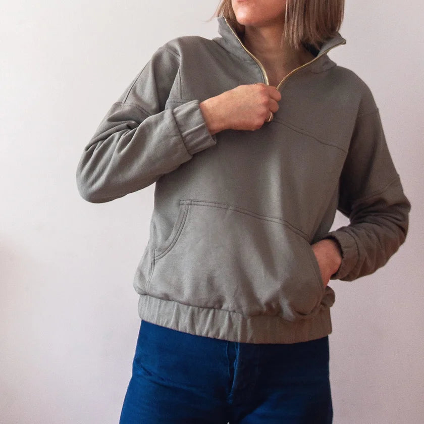 PDF Pattern - Roscoe Sweater | French Navy