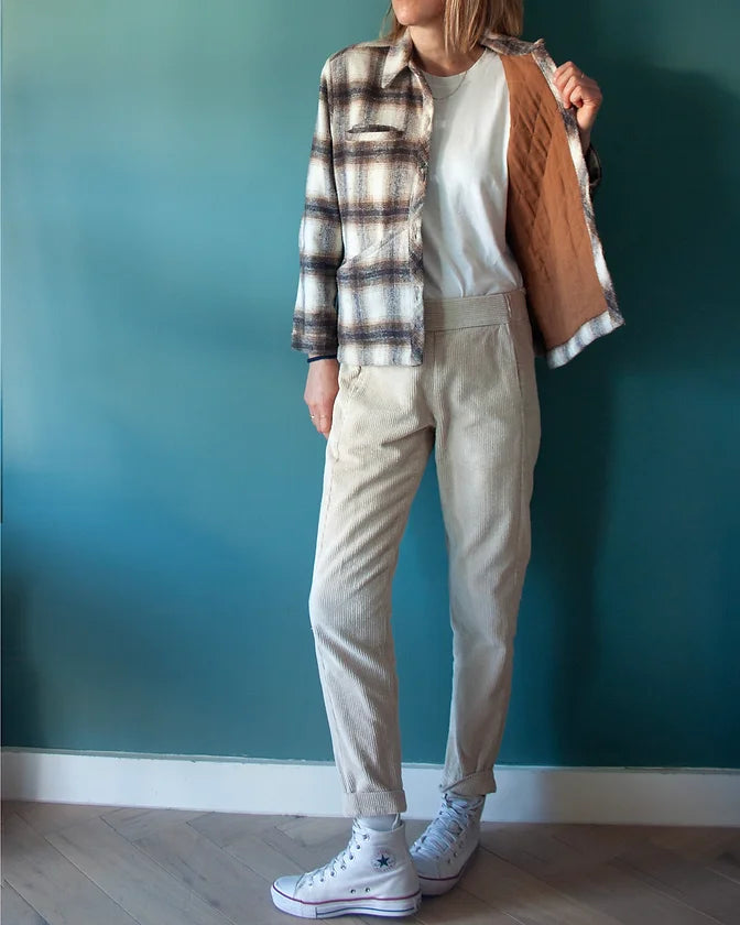 PDF Pattern - Portmanteau Shacket | French Navy