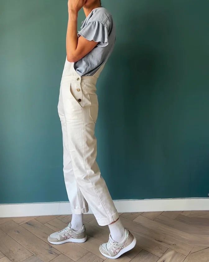 PDF Pattern - Huxley Dungarees | French Navy