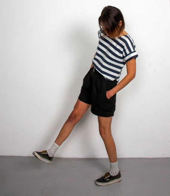 PDF Pattern - Xanele Shorts | French Navy