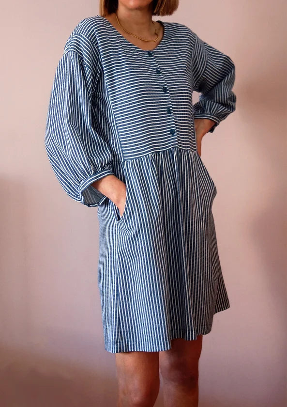 PDF Pattern - Forsythe Dress Expansion Pack | French Navy