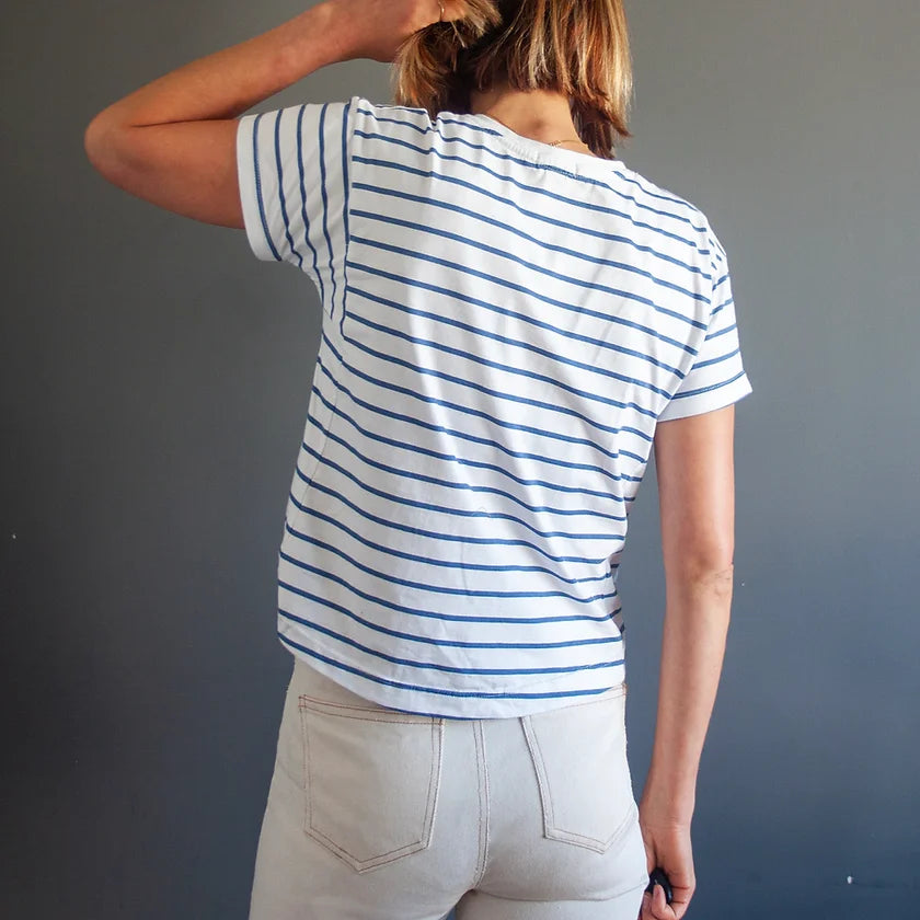 PDF Pattern - Tarifa Tee | French Navy