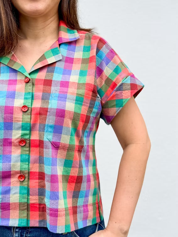 PDF Pattern - Rothko Dress & Shirt | French Navy