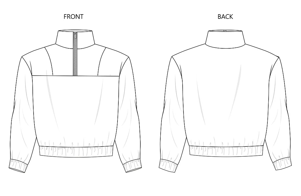 PDF Pattern - Roscoe Sweater | French Navy