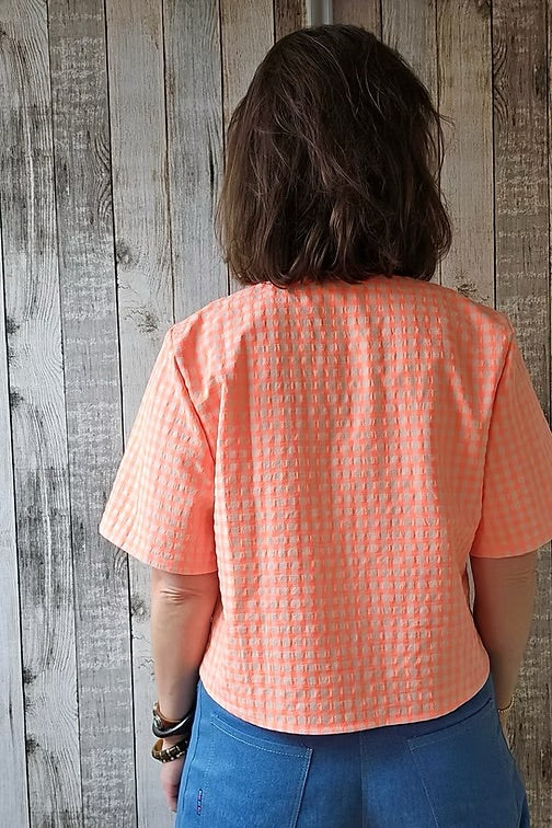 PDF Pattern - Stratus Top | French Navy