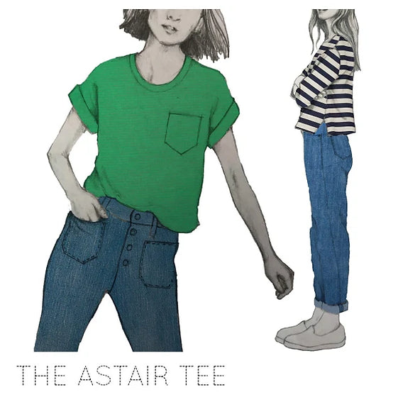 PDF Pattern - Astair Tee | French Navy