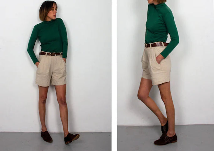 PDF Pattern - Xanele Shorts | French Navy