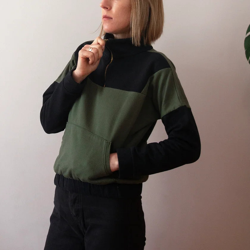 PDF Pattern - Roscoe Sweater | French Navy