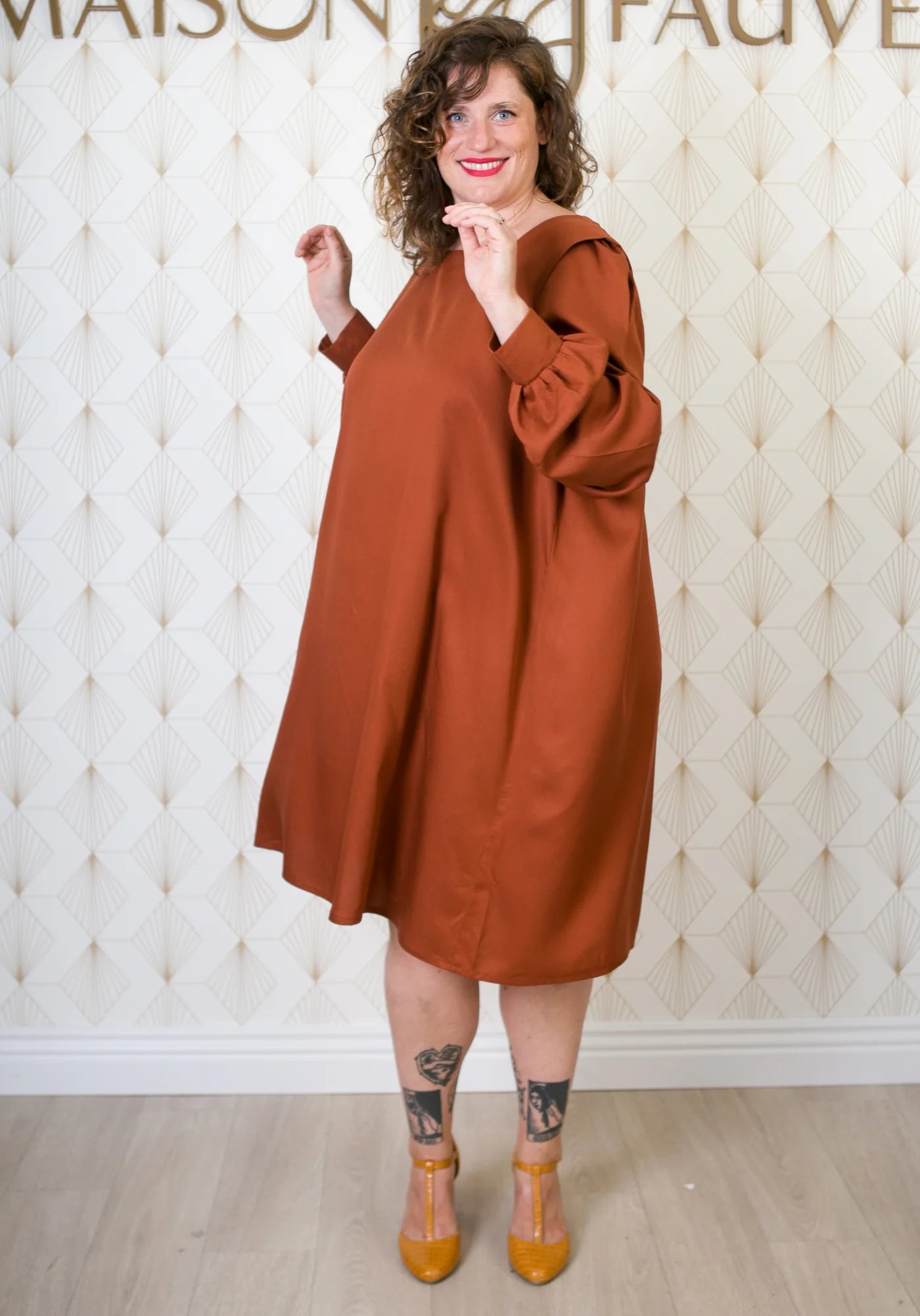 Lauren Blouse and Dress - Sewing Pattern | Maison Fauve