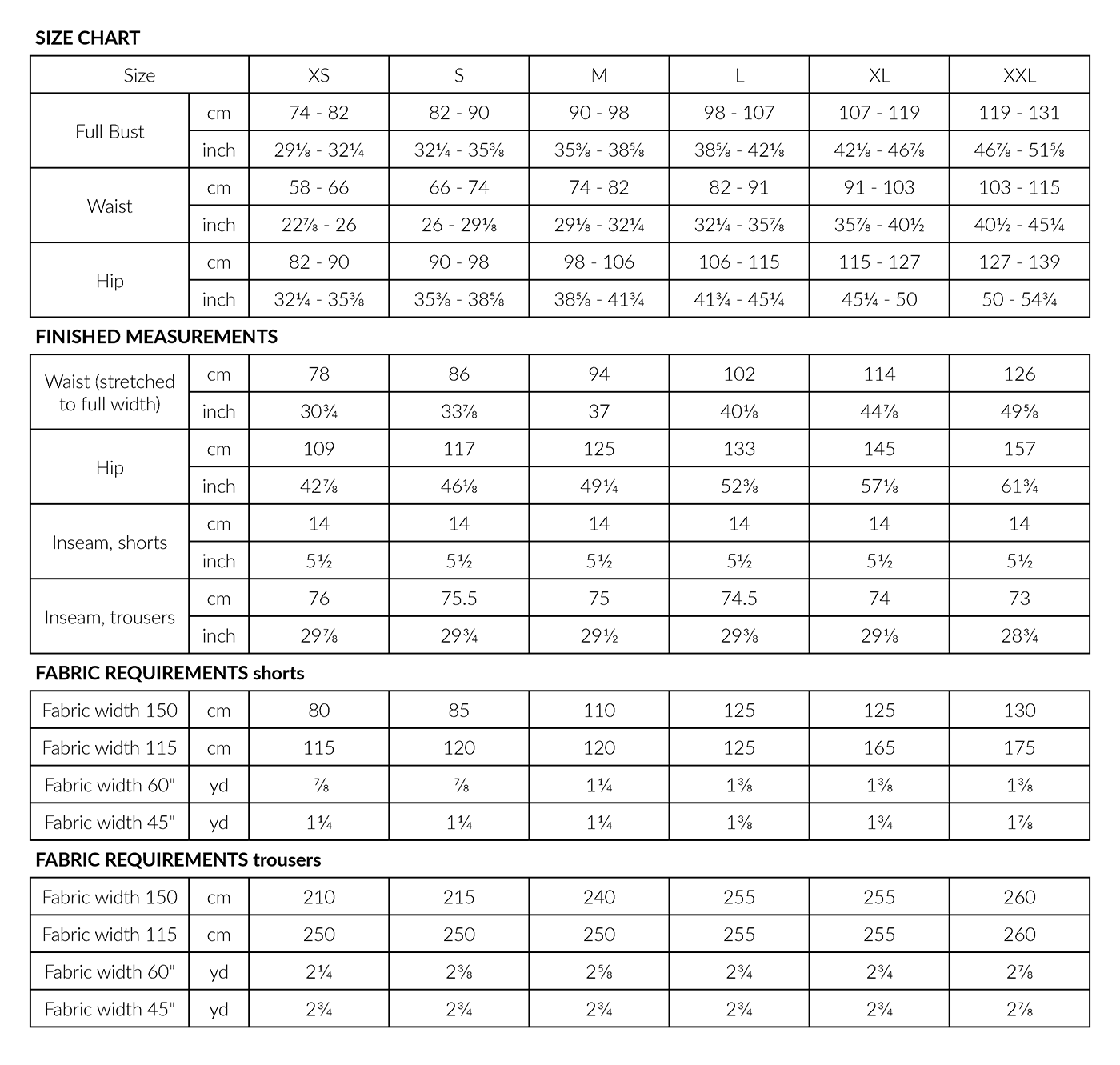 PDF Pattern - Aulio Shorts and Trousers | Named Clothing