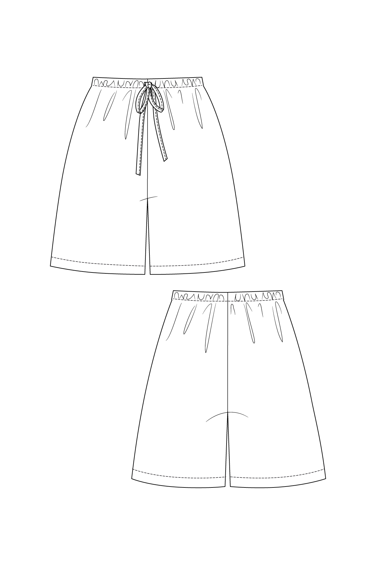 PDF Pattern - Aulio Shorts and Trousers | Named Clothing