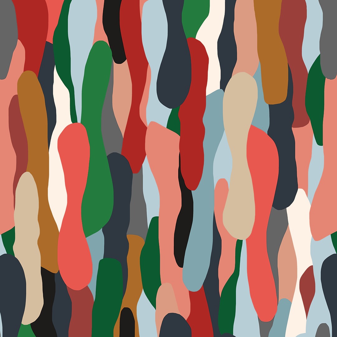 Light & Lush - Viscose Twill - Abstract