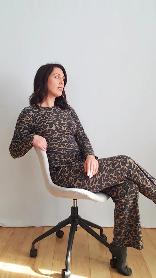 PDF Pattern - Comfi Lounge Tee + Pants Set | Pattern Scout