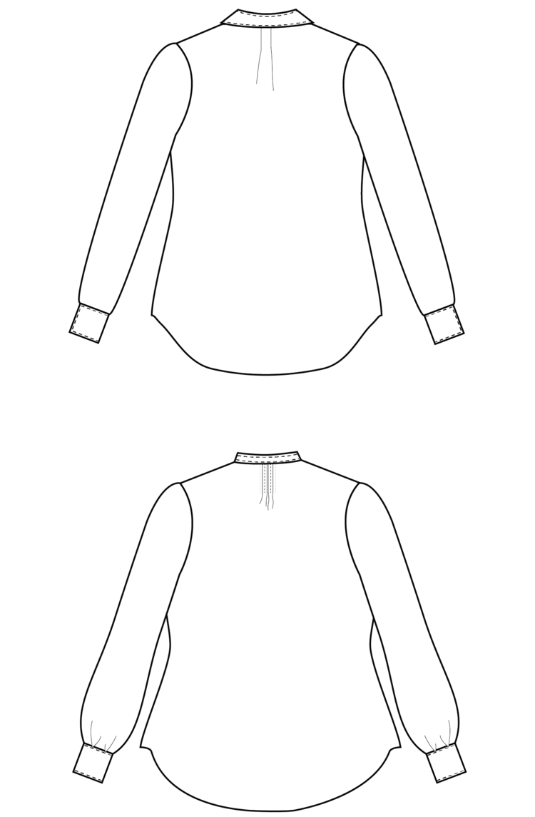 PDF Pattern - Byrdie Button-up | Pattern Scout