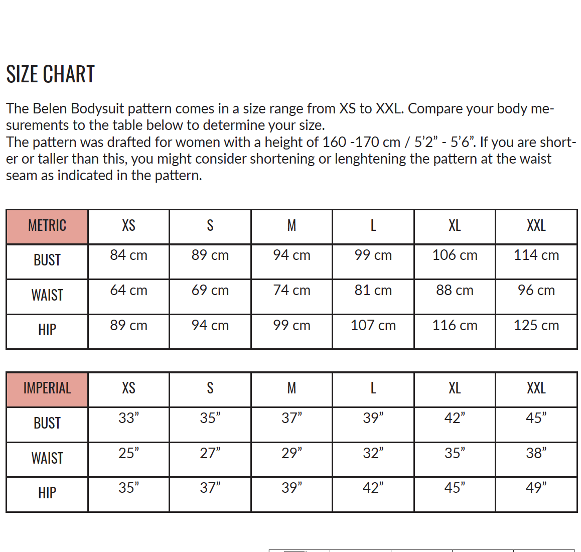PDF Pattern - Belen Bodysuit | Sewing Patterns by Masin