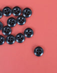 Classic Shirt Buttons - 12mm - Black