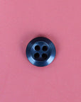 Classic Shirt Buttons - 12mm - Black