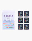 "Be Yourself" by KATM X Brook Gossen - 6 Woven Labels