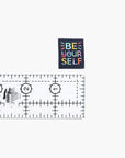 "Be Yourself" by KATM X Brook Gossen - 6 Woven Labels