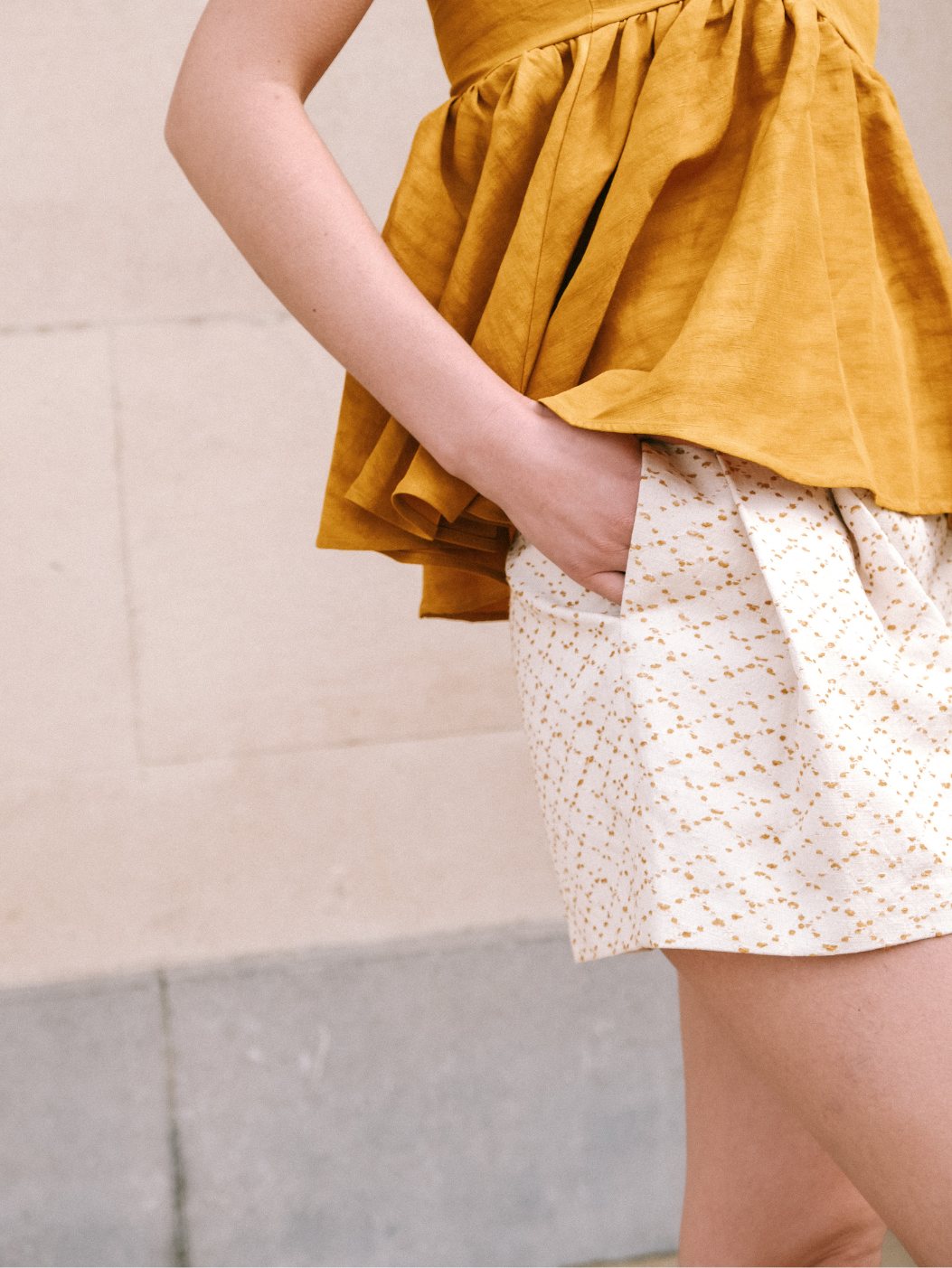 PDF Pattern - Paula trousers & shorts | Notches