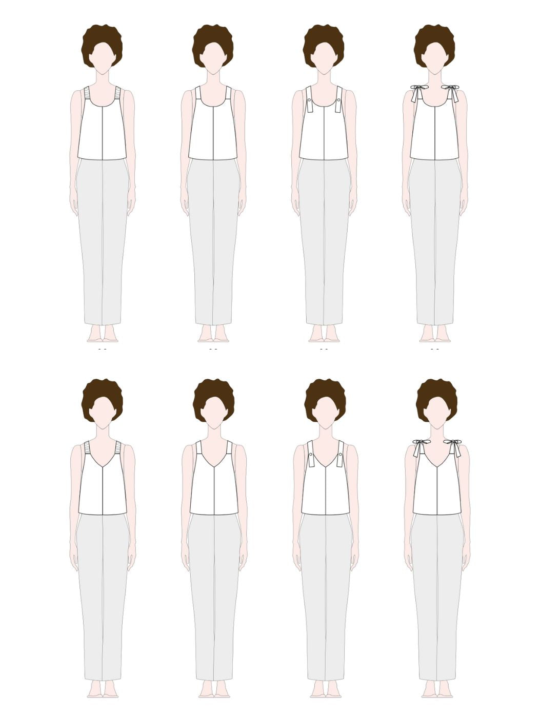 PDF Pattern - Sinai Top & Dress | Notches