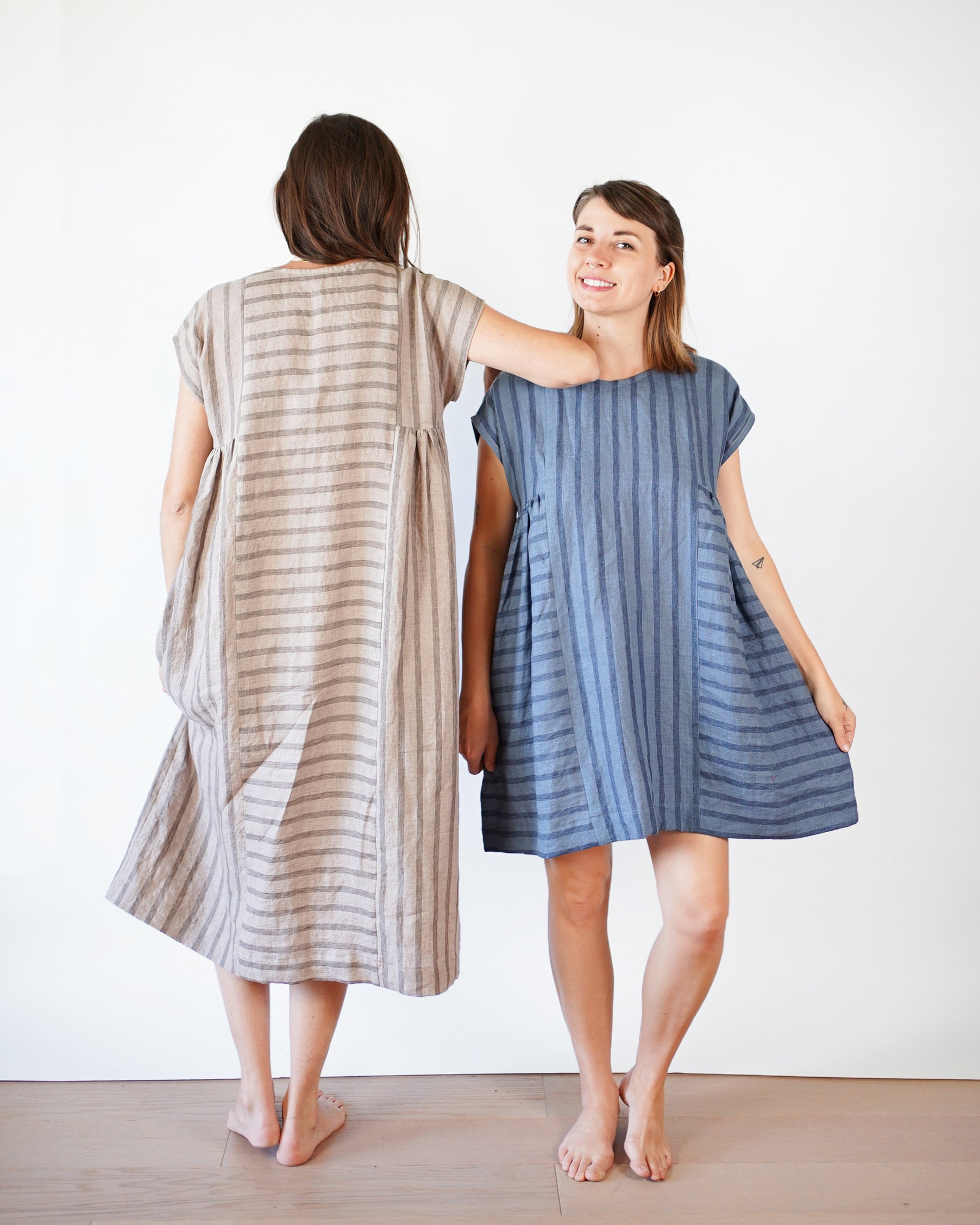 PDF Pattern - Collage Gather Dress | Matchy Matchy Sewing Club