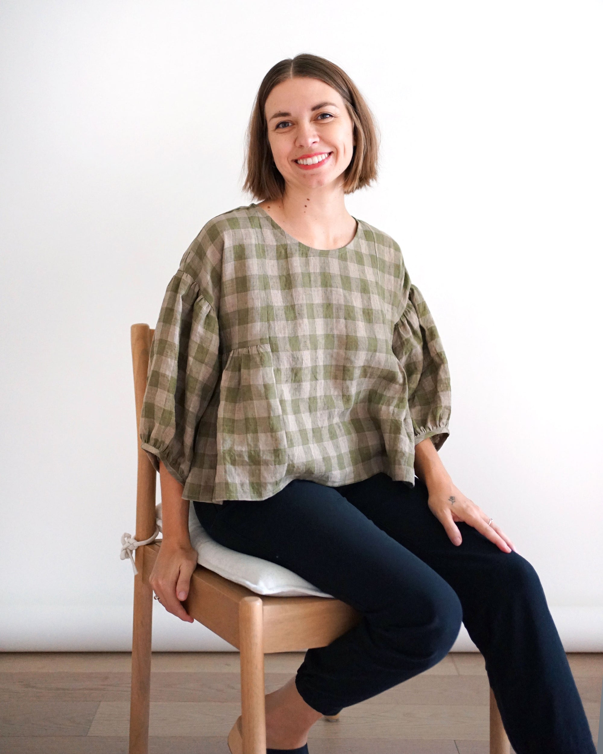PDF Pattern - Collage Gather Top | Matchy Matchy Sewing Club