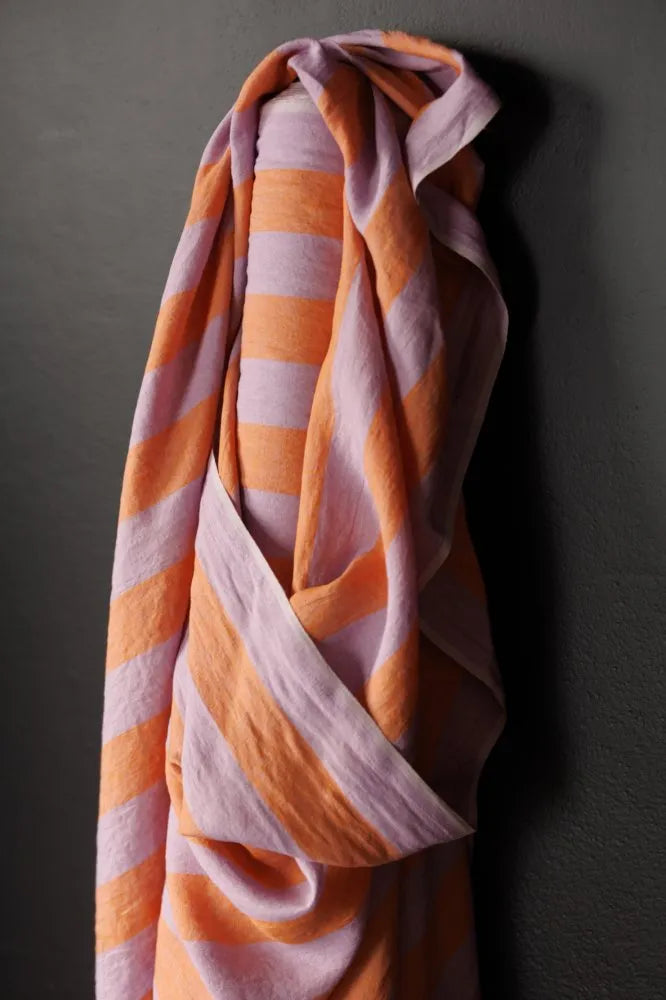 Merchant & Mills - European Laundered Linen - Sugar Cookie Stripe