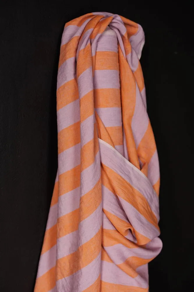 Merchant & Mills - European Laundered Linen - Sugar Cookie Stripe