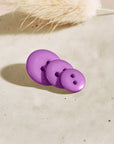 Atelier Brunette - Classic Shine Buttons - Bubble Gum - 15mm