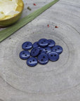 Atelier Brunette - Classic Shine Buttons - Cobalt - 15mm